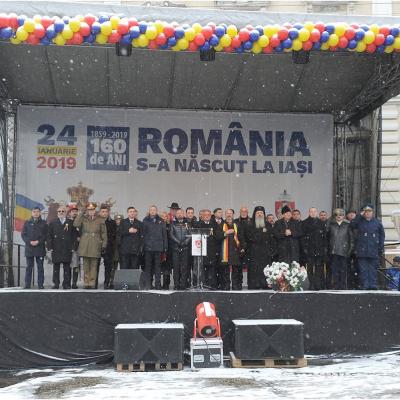 24 ianuarie: Iaşi: PS Petru Gherghel, la Ziua "Micii Uniri"