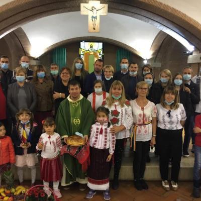 11 octombrie: Parma: Trei ani de la înfiinţarea comunităţii şi prima Liturghie a părintelui Irimia Bejan