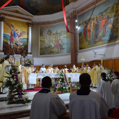 28 septembrie: Săbăoani: Hramul comunităţii "Sfântul Mihail Arhanghelul"