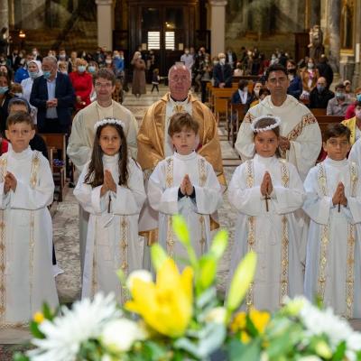 27 septembrie: Roma: Prima Sfântă Împărtăşanie în comunitatea din San Vitale