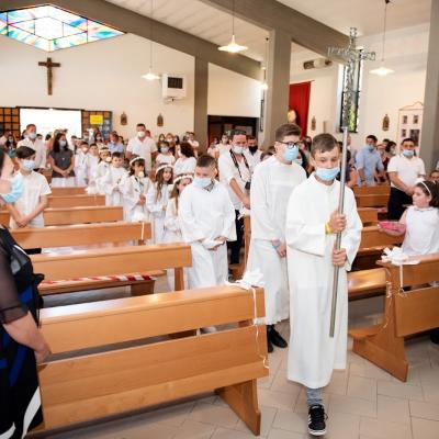 28 iunie: Ladispoli: Prima sfântă Împărtăşanie