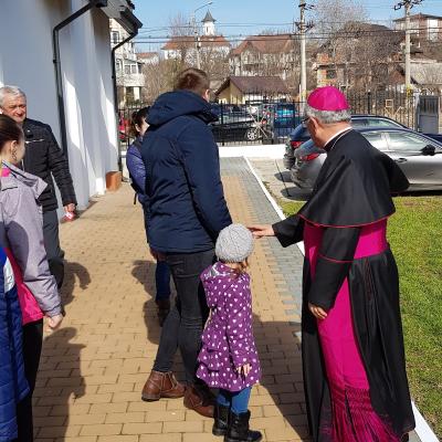 1 martie: Dancu: Vizita episcopului Iosif Păuleţ