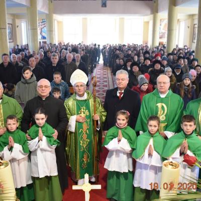 19 ianuarie: Ciugheş: Vizita PS Iosif Păuleţ