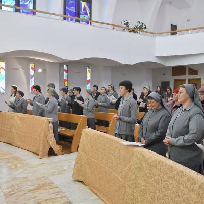 11 ianuarie: Iaşi: O tânără la prima profesiune în rândul Surorilor Providenţei