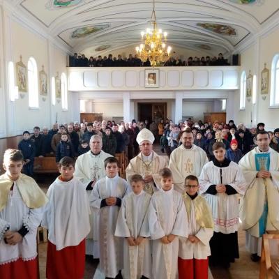 5 ianuarie: Sarata (BC): Vizita PS Iosif Păuleţ