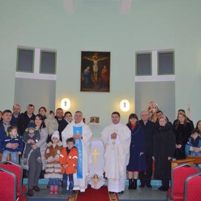 26 şi 28 decembrie: Traian: Hramul capelei Centrului "Gaudium et Spes" şi inaugurarea "Sălii copiilor"