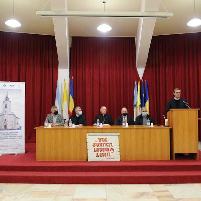 8 octombrie: Iaşi: Conferinţa de presă "Finalizarea proiectului cu titlul «Restaurare, consolidare şi integrare turistică Catedrala veche Romano-Catolică Adormirea Maicii Domnului - Iaşi»"