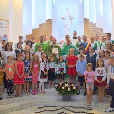 22 august: Gherăeşti: Liturghie de mulţumire celebrată de părintele paroh, Daniel Ghitiu