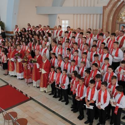 16 august: Nisiporeşti: Conferirea sacramentului Mirului