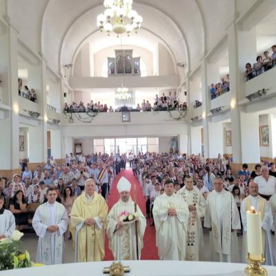 15 august: Somuşca: Primiţia Preasfinţitului Benoni Ambăruş