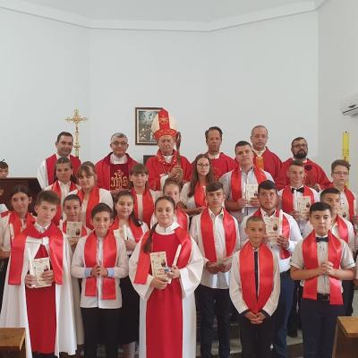 25 iulie: Sascut - Sat: Celebrarea Sacramentului Confirmaţiunii