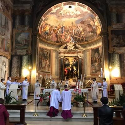 16 mai: Roma: Primiţie şi mulţumire pentru un nou slujitor în via Domnului