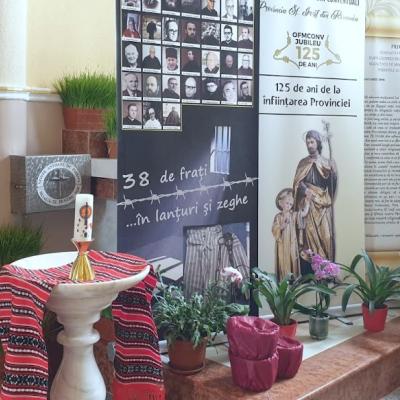 18 aprilie: Târgu Trotuş: Jubileu la 125 de ani de la înfiinţarea Provinciei Franciscane