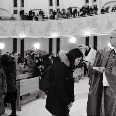 17 februarie: Iaşi: Miercurea Cenuşii la catedrală
