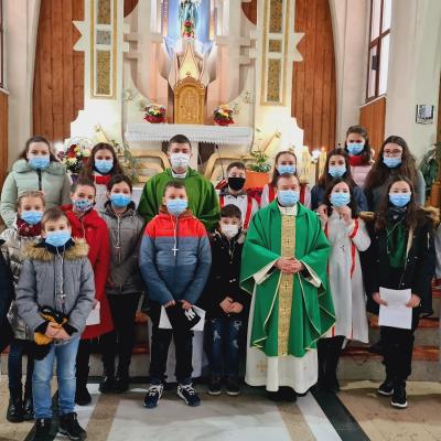 7 februarie: Pârgăreşti: Adeziunea la Opera Pontificală a Copilăriei Misionare