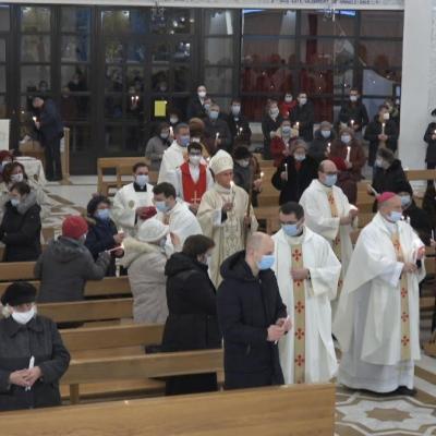 2 februarie: Iaşi (catedrală): Sărbătoarea Întâmpinarea Domnului
