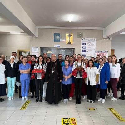 22-24 noiembrie: Vizită pastorală a PS Iosif Păuleţ la Fundaţia Medicală "Speranţa Bolnavilor" din Barticeşti