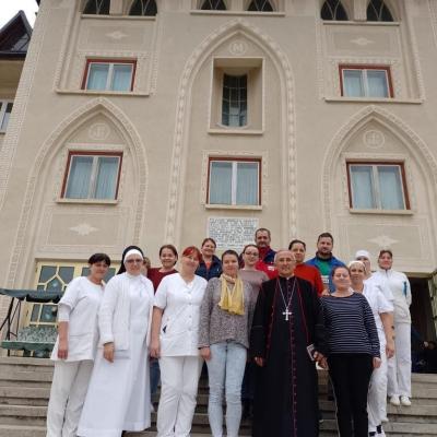 15-17 noiembrie: Vizită pastorală a PS Iosif Păuleţ la Asociaţia Caritas Bacău