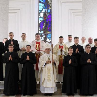 20 noiembrie: Iaşi: Admissio - Admiterea printre candidaţii la ordinele sacre la Institutul Teologic