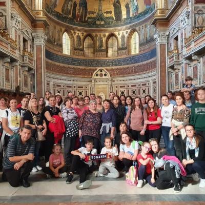 29 octombrie: Pelerini români la Pelerinajul celor Şapte Biserici din Roma