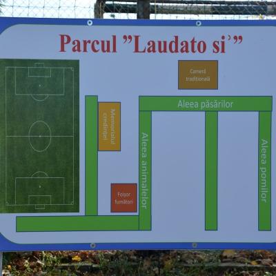 29 octombrie: Traian: Inaugurarea Parcului "Laudato Si'"