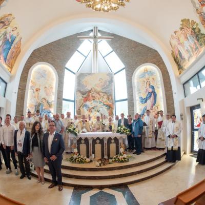 28 mai: Bicaz: Consacrarea altarului şi sfinţirea Bisericii "Naşterea Sfintei Fecioare Maria" 28 mai: Baraţi: Jubileul de 25 de ani de la înfiinţarea Casei de Copii "Sfânta Maria"