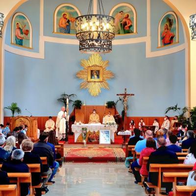 8 mai: Roma: Hramul comunităţii "Fericitul Ieremia Valahul" din Grotte Celoni