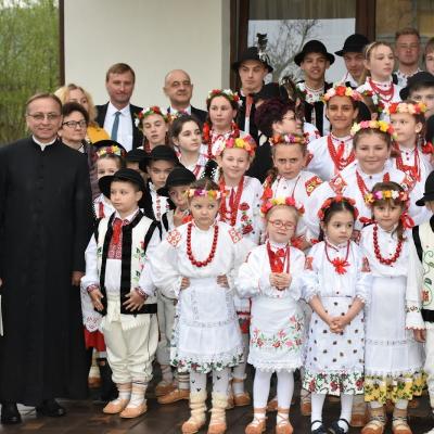 27 aprilie: Vizita Primei Doamne a Poloniei în Bucovina: "Nu am niciun dubiu că aveţi Polonia în inimă"