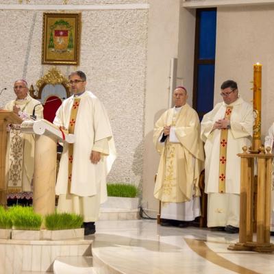 27 aprilie: Iaşi (catedrală): Liturghia de deschidere a Olimpiadei Naţionale de Religie Catolică. Foto: Andreea Dima / ERCIS FM