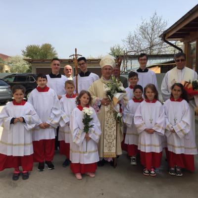 24 aprilie: Lilieci: Preasfinţitul Iosif Păuleţ la hramul bisericii