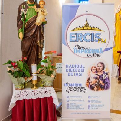 19 martie: Iaşi: Radio ERCIS FM, de un an, "mereu împreună cu tine"