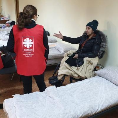 Asociaţia Caritas din Iaşi alături de refugiaţii din Ucraina