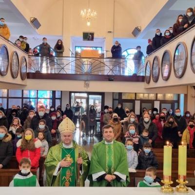 16 ianuarie: Valea Lupului: Vizita PS Petru Sescu