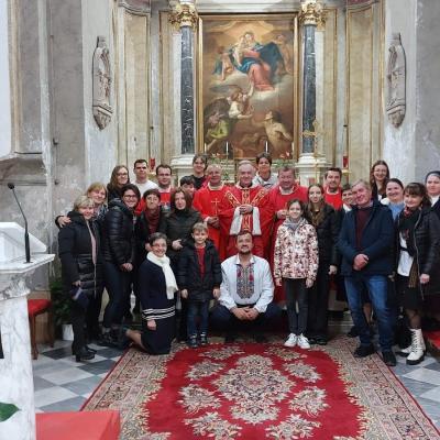 10 decembrie: Civitavecchia (Italia): Hramul comunităţii "Fericitul Anton Durcovici"
