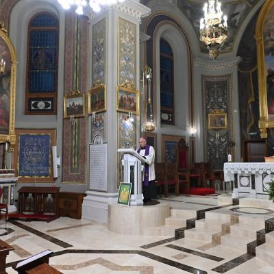 7 decembrie: Iaşi: Prima cateheză din Adventul 2023, "Biserica, familia lui Dumnezeu", prezentată de PS Iosif Păuleţ. Foto: Ovidiu Bişog