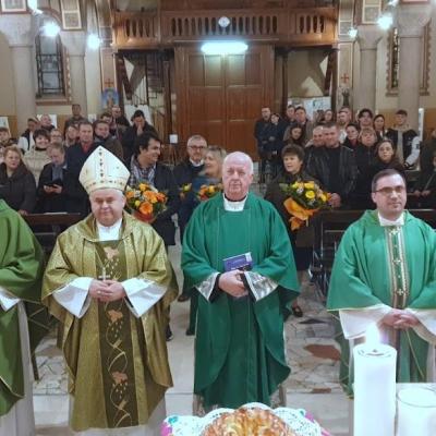 18 noiembrie: Milano: Vizita PS Petru Sescu la ÎPS Mario Delpini şi la comunitatea catolicilor români