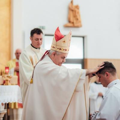 4 octombrie: Roman: Solemnitatea Sfântului Francisc din Assisi şi hirotonire diaconală. Foto: Paul Dumea