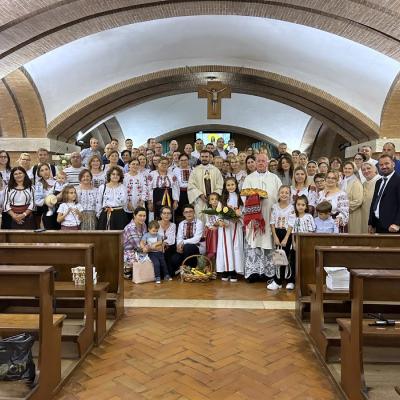 1 octombrie: Parma: Primul hram al comunităţii catolicilor români