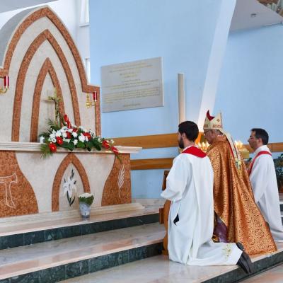 25-26 august: Nisiporeşti: "Au pus în palmele rănite şi victorioase ale Veronicăi Antal o rugăciune fierbinte", la pelerinajul aniversar. Foto: Andreea Benchea
