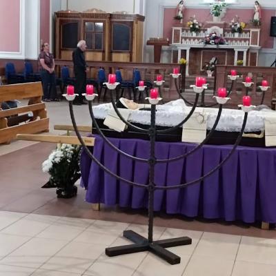 27 iunie: Luizi-Călugăra: Funeraliile sorei Maria Farţade, SFMA