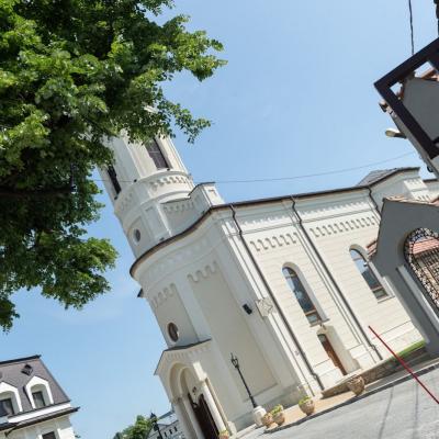 31 mai: Iaşi: Pr. Anton Despinescu la jubileul de platină al slujirii sacerdotale. Foto: Ovidiu Bişog