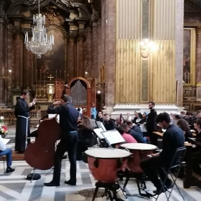 30 mai: Roma: Concert de master susţinut de fr. Marcel Balint ca dirijor orchestră şi compoziţie corală