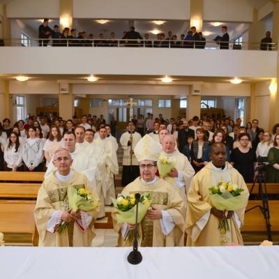 25 mai: Bacău: Vizita nunţiului apostolic Miguel Maury Buendía la Seminarul Liceal