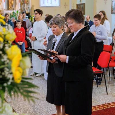 14 mai: Satu Mare: Jubileu de 25 de ani de viaţă consacrată