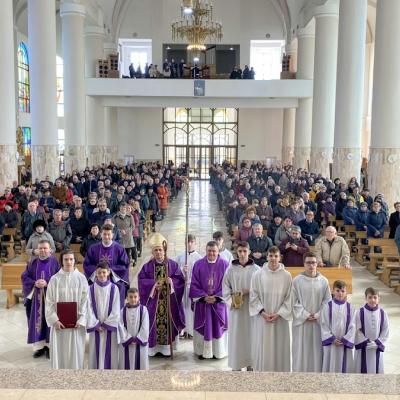 24-26 martie: Vizită pastorală a PS Iosif Păuleţ în Parohia "Fericitul Ieremia" din Bacău
