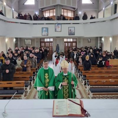 12 februarie: Lilieci: O primă vizită ca episcop auxiliar