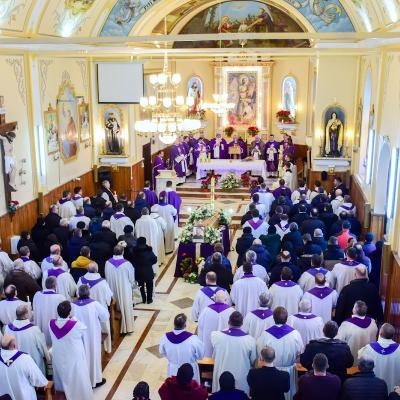 26 ianuarie: Barticeşti: Funeraliile părintelui Sergiu-Mihail Chelaru, OFMConv.