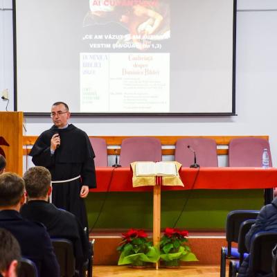 21-22 ianuarie: Roman: Celebrarea Cuvântului lui Dumnezeu la Institutul Franciscan