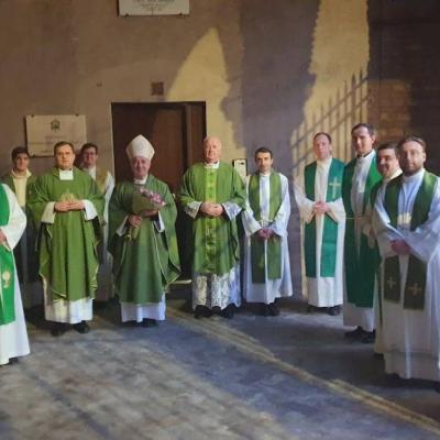 15 ianuarie: Roma: Invitaţie la o viaţă frumoasă. Liturghie prezidată de PS Iosif Csaba Pál