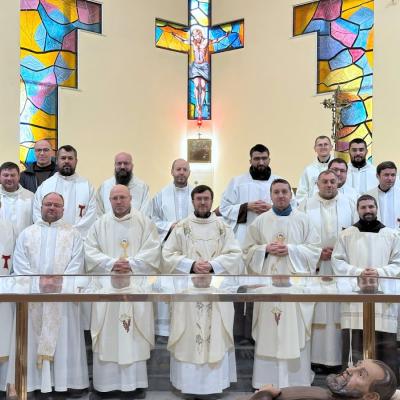 14 decembrie: Oneşti: Întâlnirea de Advent a fraţilor capucini din România